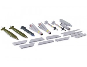 Freewing A-10 Twin 80mm EDF Jet Weapons and Pylons Set